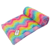 Dog Blanket - Plush Rainbow