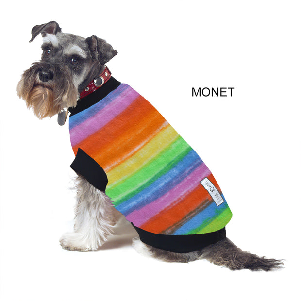 Dog Skivvy -  Monet: polar fleece: made in Australia